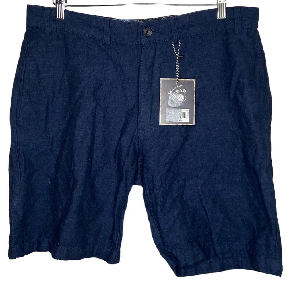 NWT Vintage 1946 washed stoned and beaten shorts size 38